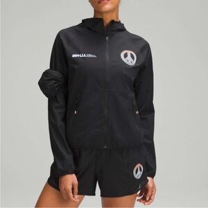 Madhappy x Lululemon Monogram Packable Running Jacket Size 2 NWT Black